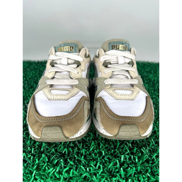 Puma Mirage Mox Vision US 5.5  White/Green Suede Leather  Limited‎ Edition - Picture 3 of 7